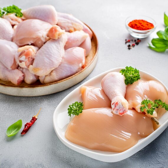 1kg Premium Chicken Skinless Curry Cut + 500g Premium Chicken Breast Fillets