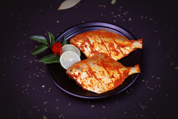 Marinated White Pomfret